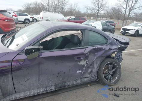 2024 BMW M240 I xDrive from USA, damaged, VIN 3MW53CM08R8E53579